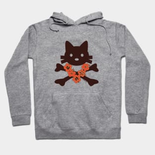 Kitty X-Bones Hawaii T-Shirt Hoodie